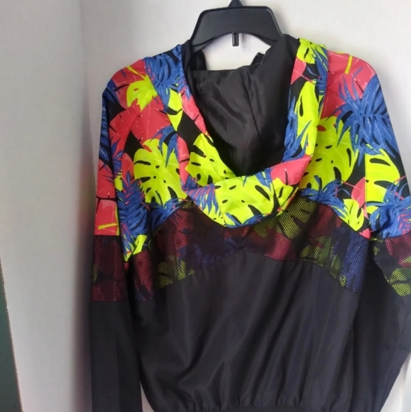 CSG Vintage 90's womens floral light weight spring jacket size small - Picture 3 of 3
